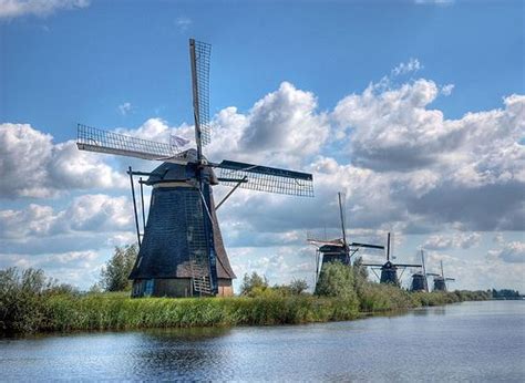 Kinderdijk Holland Windmills