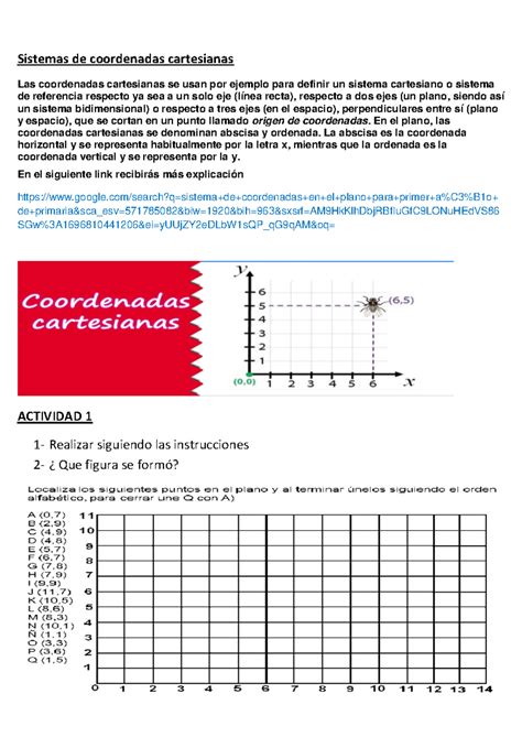 Sistemas De Coordenadas Cartesianas Sistemas De Coordenadas