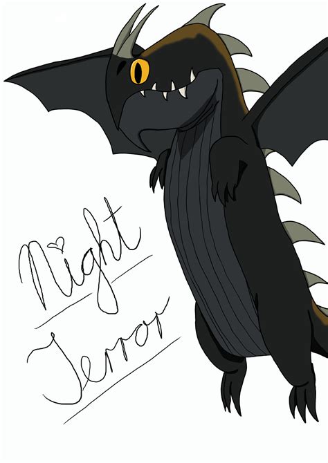 Httyd Night Terror By Triceratonfan4 On Deviantart