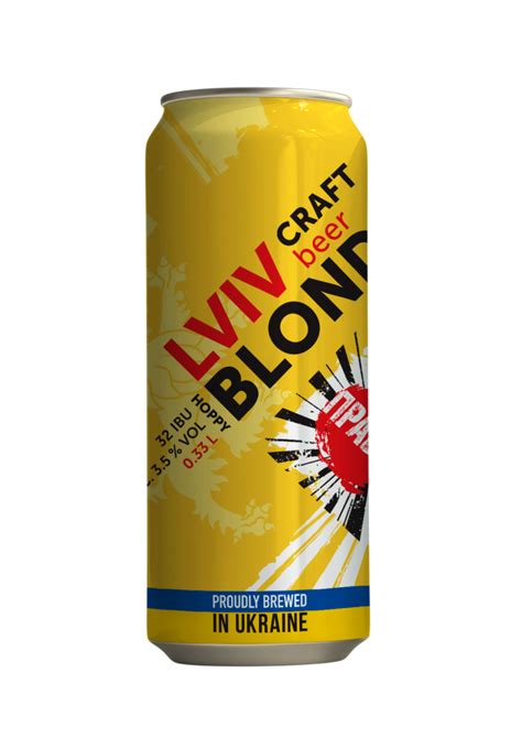 Lviv Hoppy blonde Українське пиво
