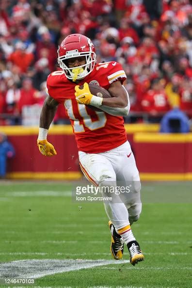 Kansas City Chiefs Running Back Isiah Pacheco During A 39 Yard Run In