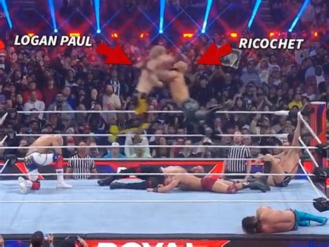 Logan Paul Hits Insane Stunt In Royal Rumble Debut Cody Rhodes Wins