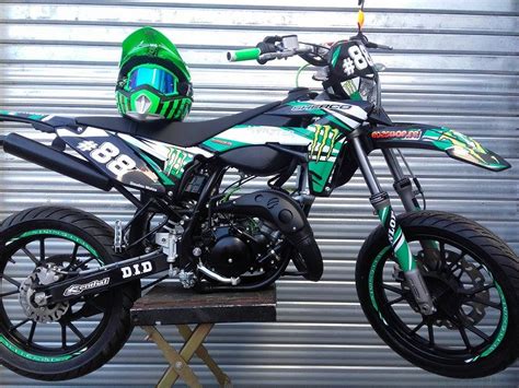 Kit D Co Perso Boites Derbi Sherco Mbk Rd Shop Fr