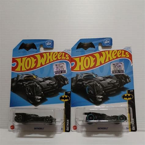Hot Wheels Batmobile Batman V Superman Shopee Malaysia