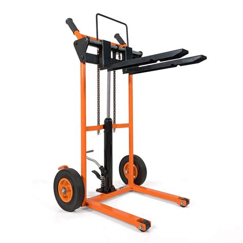 High Lift Pallet Truck Kg Manual Stacker Keg Lifter Lift