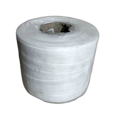 White Plain Plastic Packaging Strip Size 6 Inch W At Rs 100kg In