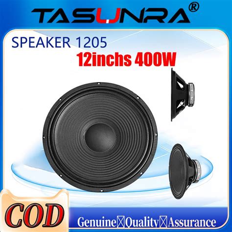 Tosunra Inches W Subwoofer Woofer Speaker Cod Speaker Horn