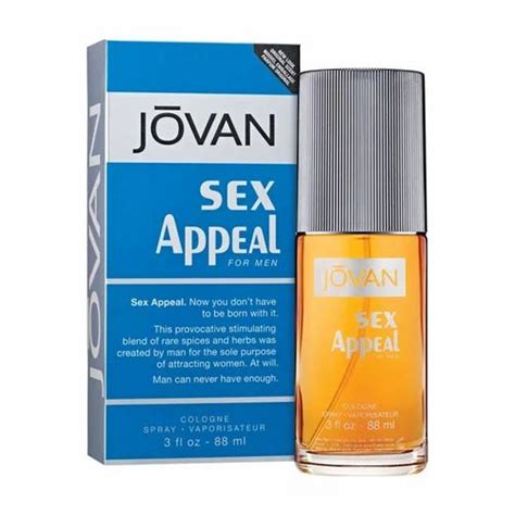 Jovan Sex Appeal Eau De Cologne For Men 88ml At Rs 827 00 Eau De Cologne ID 26113560048
