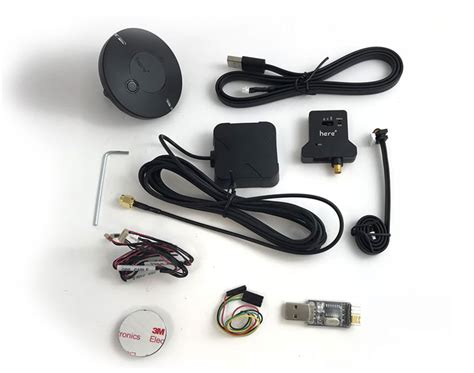 Комплект спутниковой навигации ProfiCNC HEX Here+ V2 RTK GNSS M8P GPS ...