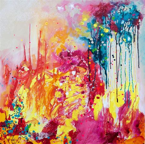 Color Splash Original Painting Stephen Lursen Art