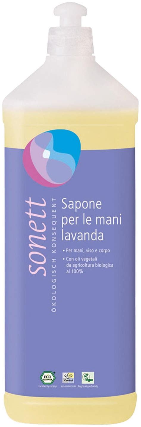 Sapone Liquido Mani Alla Lavanda Ricarica Litro Sonett Agricoltura