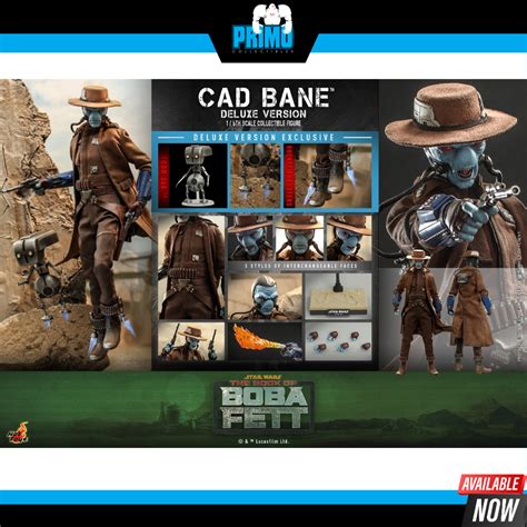 Hot Toys Tms Star Wars The Book Of Boba Fett Cad Bane Collectible Figure Deluxe