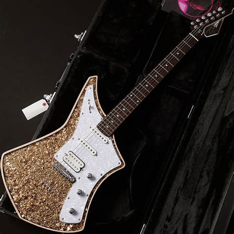 Cream Guitars Revolver Deluxe Gold Leaves Reverb