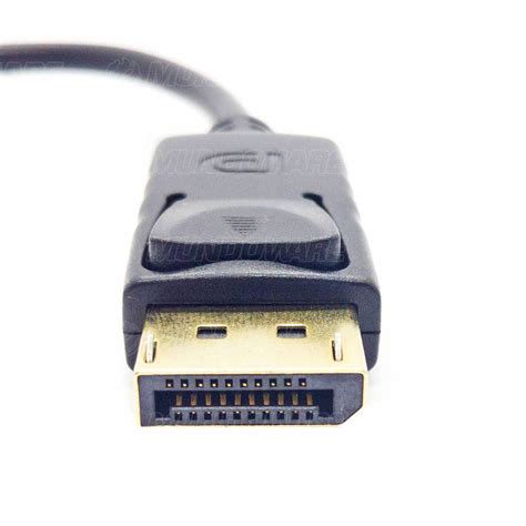 Cabo Adaptador Conversor Displayport Para VGA Para Notebok PC Monitor