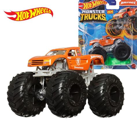 Машинка Hot Wheels Монстр трак FYJ BIG FOOT купить с доставкой по выгодным ценам в