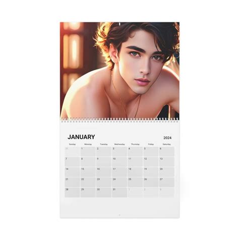 Naked Men Calendars Etsy
