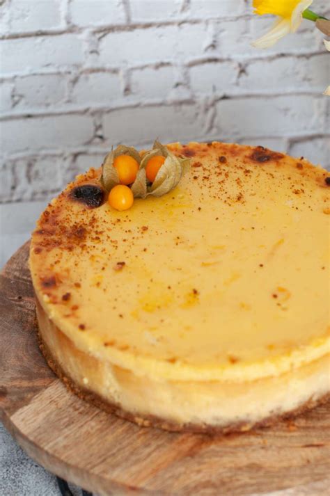 Baked Passion Fruit Cheesecake Easy Foolproof Recipe