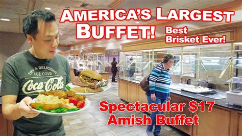 America's Largest Buffet! Eating at an Extravagantly Humble Amish Buffet at Shady Maple ...