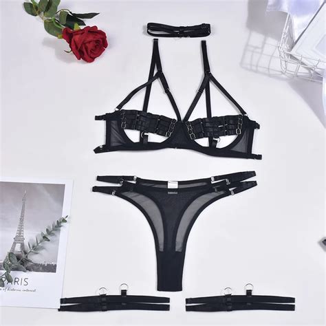 Shop Our Sexy Lingerie Set For Women Transparent Sensual