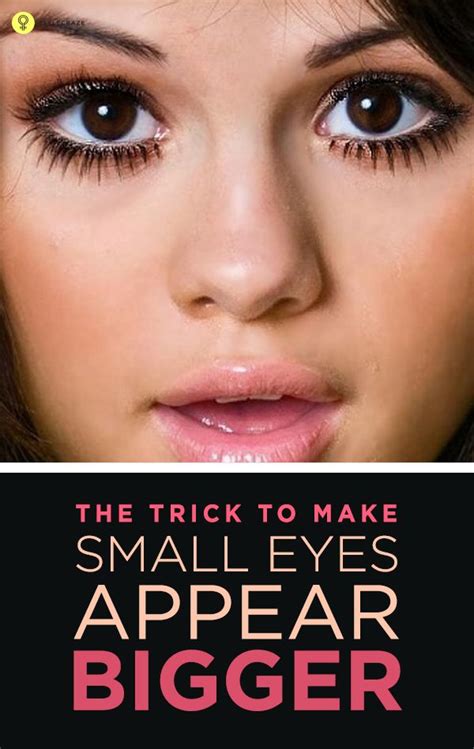 How To Do Eye Makeup Make Small Eyes Look Bigger Makeupview Co