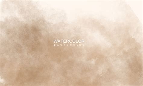 Brown Watercolor Background Graphic By WaveLabs Creative Fabrica