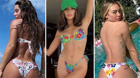 Floral Bikini Babes Flower Power