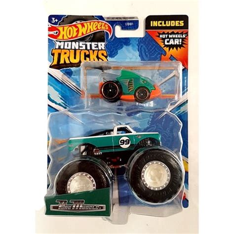 Mattel Hot Wheels Monster Truck Car PURE MUSCLE PIRANHA TERROR HKM Walmart