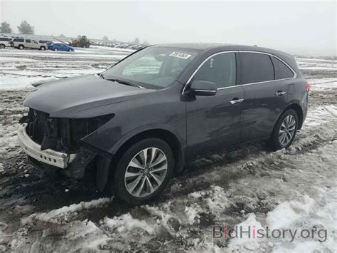 Report 5fryd4h49fb007107 Acura Mdx 2015 Black Gas Price And Damage