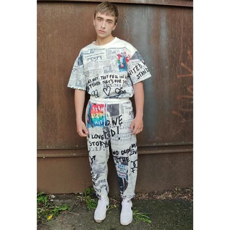 Gay Joggers LGBT Pants Graffiti Love Pride Overalls Depop