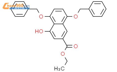 500777 13 94 羟基 58 双苯基甲氧基 2 萘羧酸乙酯化学式、结构式、分子式、mol 960化工网