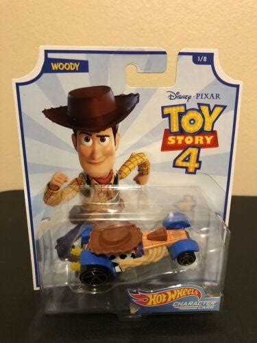 Disney Pixar Woody Toy Story Character Cars Hot Wheels