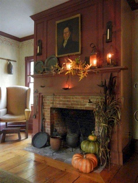 Rustic Fireplace Decor Ideas 23 Rustic Fireplace Decor Colonial