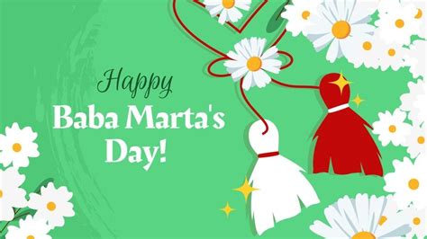 Baba Marta Day Background In Illustrator Eps Pdf Png Psd Svg