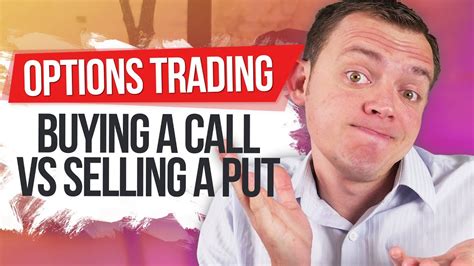 Buying A Call Vs Selling A Put Trading Options Youtube