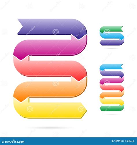 Etapas De La Carta De Proceso Ilustración Del Vector Ilustración De