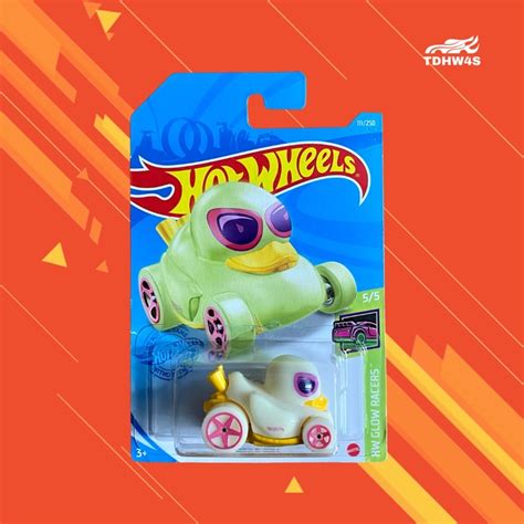 Hot Wheels Duck N Roll Glow In The Dark Shopee Thailand