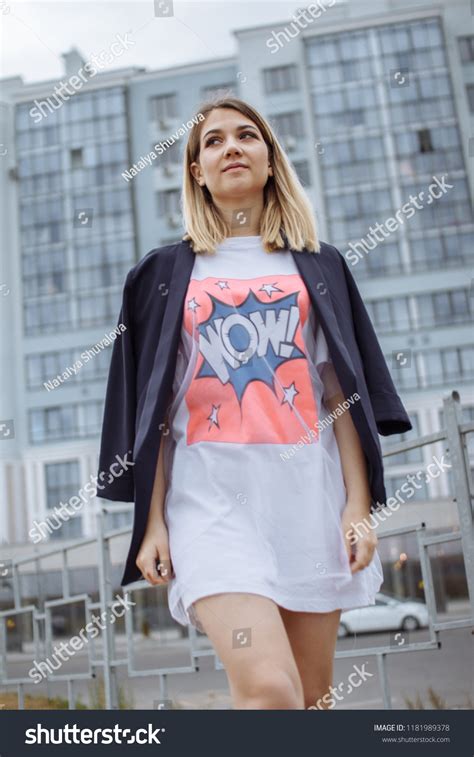 Beautiful Woman Nude Legs Walking Around Stock Photo 1181989378 Shutterstock