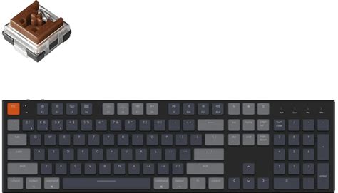 Keychron K E K Full Size Hot Swappable Keychron Optical Brown Low Profile Rgb Aluminium Frame