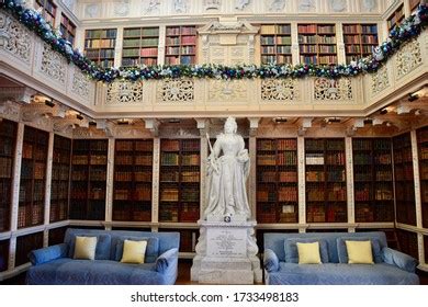 Long Library Blenheim Palace Woodstock Uk Stock Photo 1733498183 ...