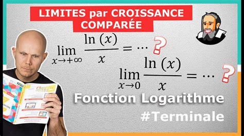 CROISSANCE COMPARÉE de Limites de ln x Exercice Corrigé Terminale