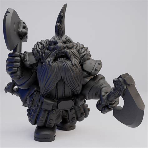 Hot Goblin ドワーフ英雄冒険者C ミニチュア ホットゴブリン 狂戦士