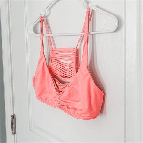 Roxy Softly Love Athletic Triangle Strappy Bikini Depop