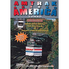 Pentrex Amtrak Across America Combo Dvd Th Anniversary X