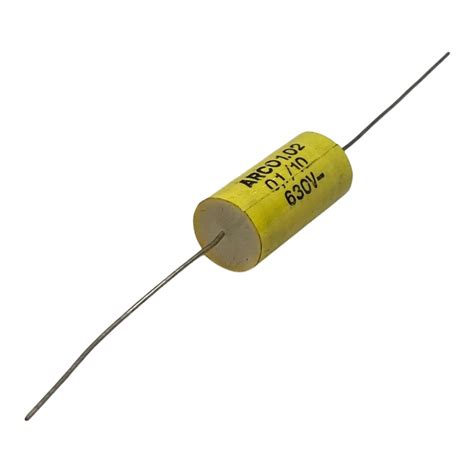 Uf Nf V Axial Film Capacitor Arcotronics X Mm