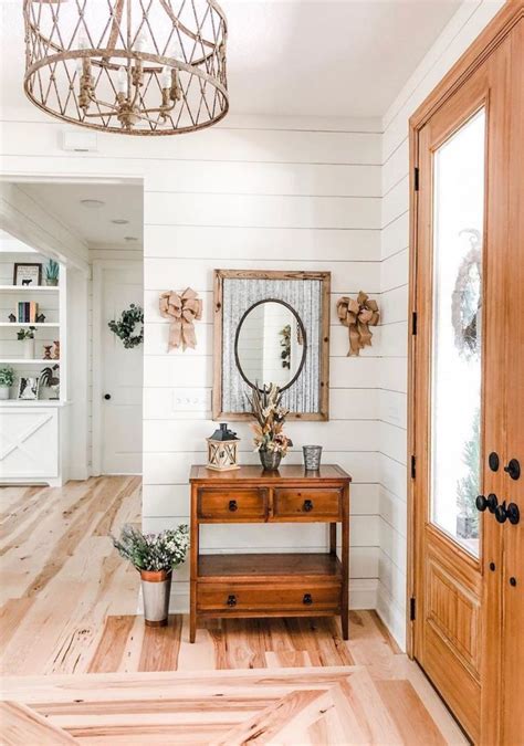 7 Modern Farmhouse Entryway Decor Ideas Trends