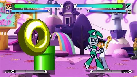 Mugen Request Battle Super Better Mario And Sonic Tfta Vs Jenny Xj9