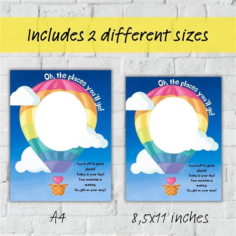 Oh The Places You Ll Go Handprint Art Dr Seuss Birthday Craft Hot Air Balloon Handprint Read