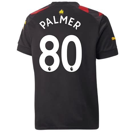 Manchester City Away Mini Kit 2022 23 With Palmer 80 Printing Official Man City Store