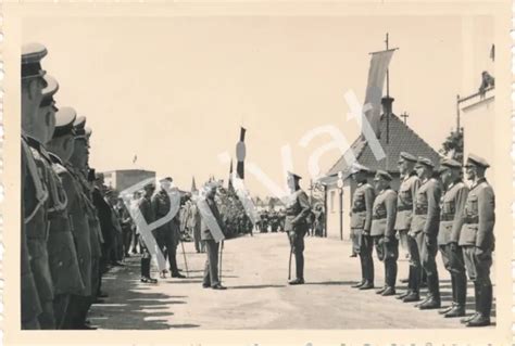 FOTO WK II Appell 10 Kompanie Infanterie Regiment 14 Soldaten