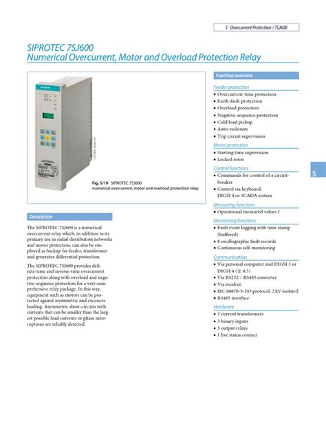 sj manual  relay direct current